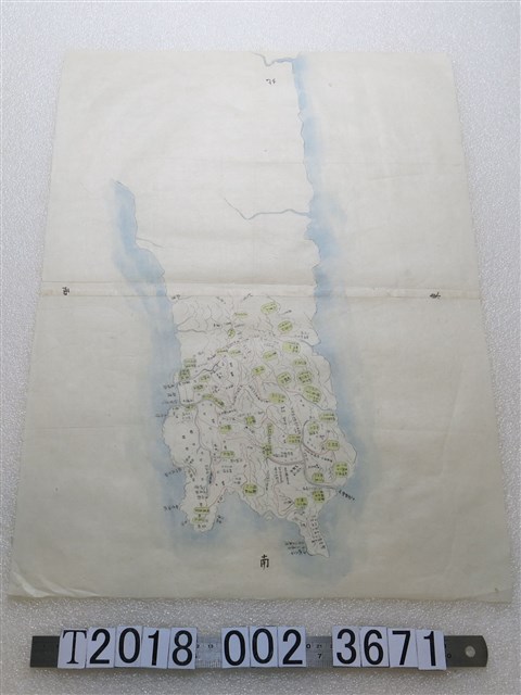 〈屏東恆春地區聚落地圖〉 (共1張)