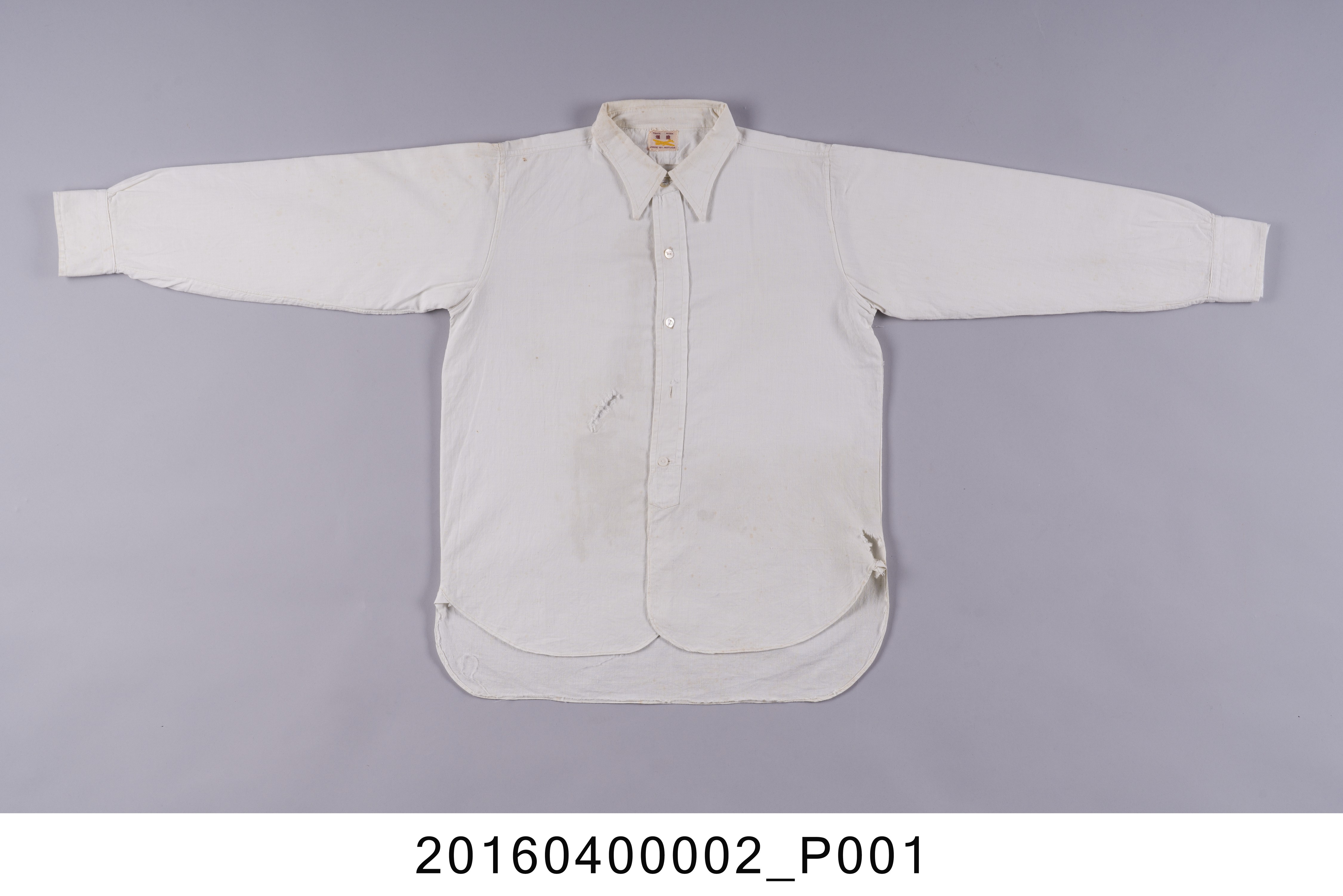 陳澄波受難著服長袖襯衫