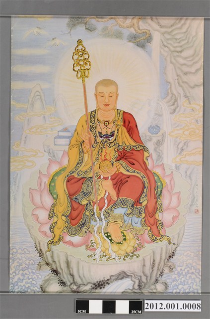 馬芥龍繪地藏王菩薩畫像