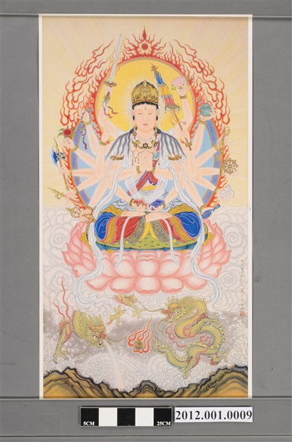 馬芥龍繪準提佛母畫像