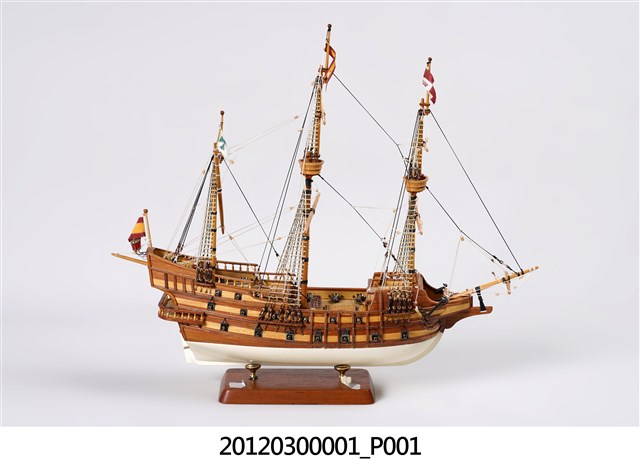 西班牙加雷翁大帆船聖胡安號船模型