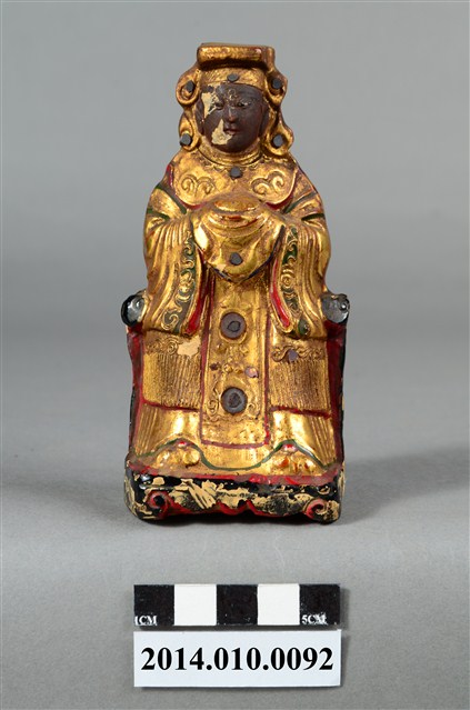 蔴荳社磚燒媽祖神像