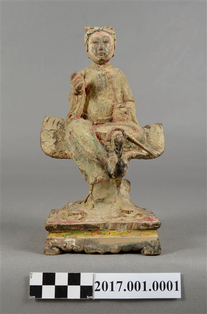 木雕九天玄女像