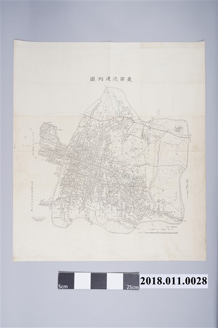 臺灣總督府陸軍幕僚參謀部製圖所〈臺南迅速測圖〉