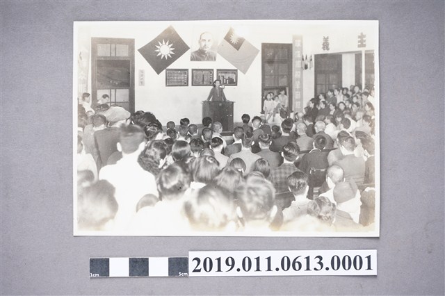 嘉義縣候選人許世賢發表政見演說照