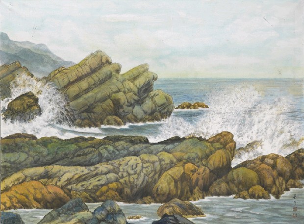 藏品:驚濤裂岸的(1)張圖片