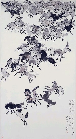 藏品:百駿圖的(1)張圖片