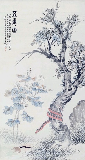 藏品:五毒圖的(1)張圖片