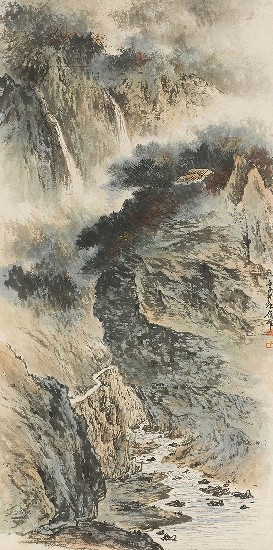 曲徑通幽的焦點圖