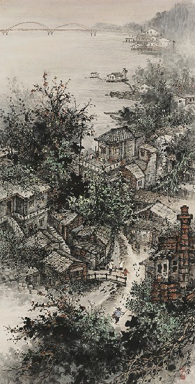 藏品:八里遠眺的(1)張圖片