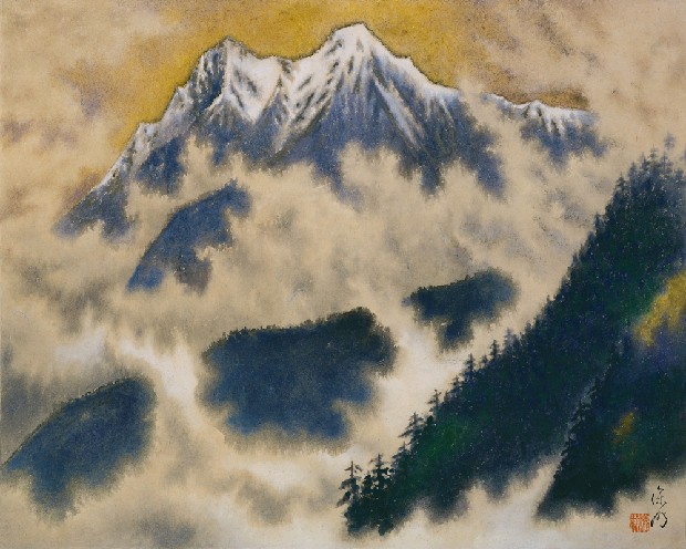 藏品:玉山北峰的(1)張圖片