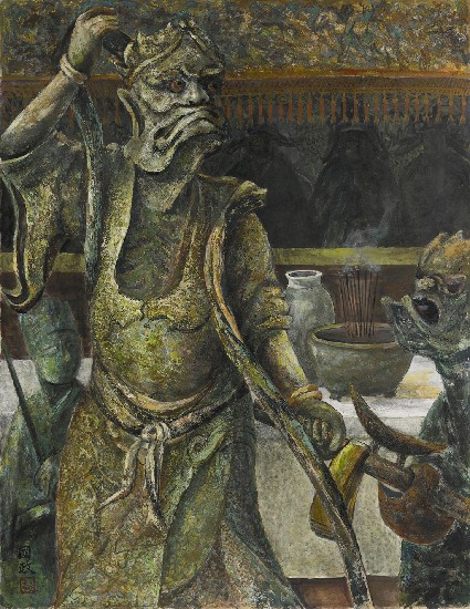 藏品:古剎一隅的(1)張圖片