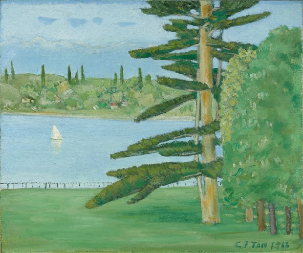 藏品:瑞士萊夢湖的(1)張圖片