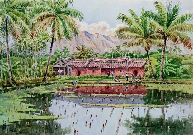 藏品:農村景色的(1)張圖片