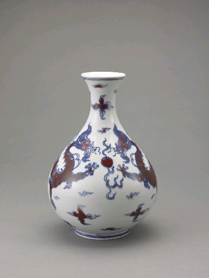 藏品:釉裡紅與釉裡青的(2)張圖片