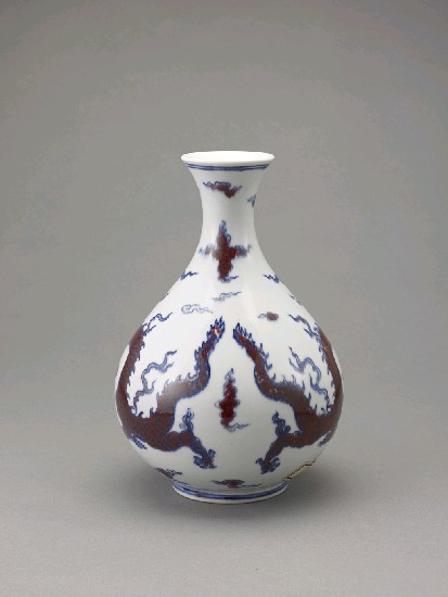 藏品:釉裡紅與釉裡青的(4)張圖片