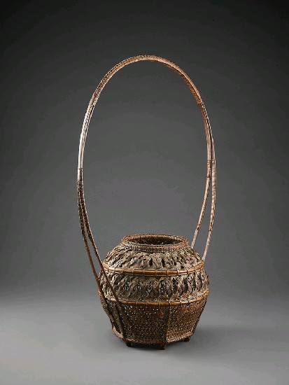 藏品:竹花籃的(3)張圖片