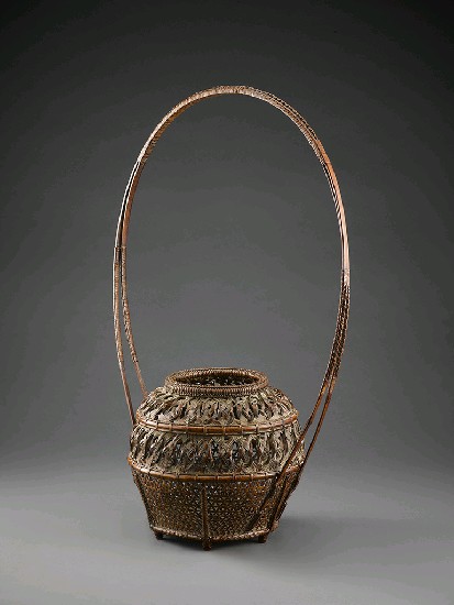 藏品:竹花籃的(4)張圖片