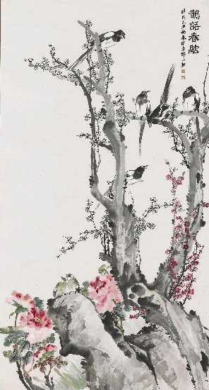 藏品:鵲語春融的(1)張圖片
