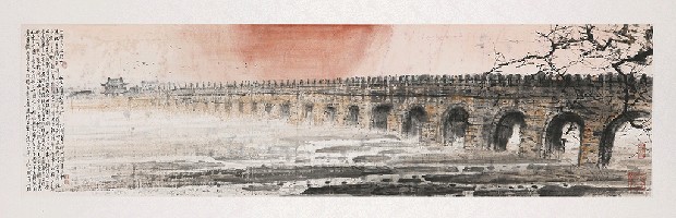 藏品:盧溝橋落日Sunset的(1)張圖片