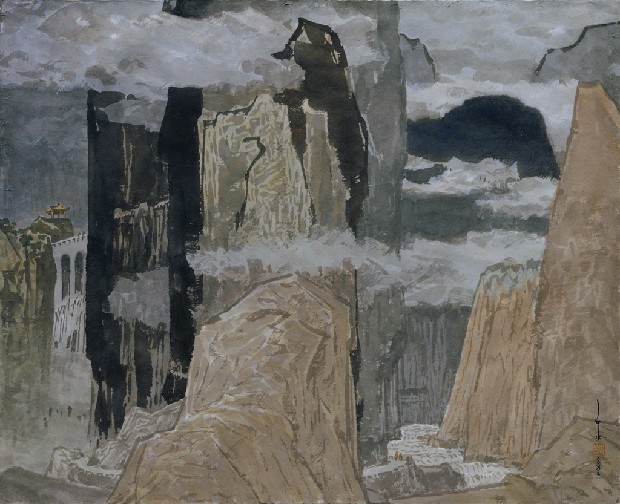 藏品:橫貫公路－３(太魯閣全貌)的(1)張圖片