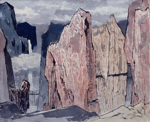 藏品:橫貫公路－４(太魯閣全貌)的(1)張圖片