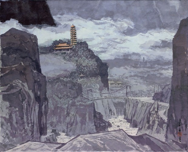 藏品:橫貫公路－６(太魯閣全貌)的(1)張圖片