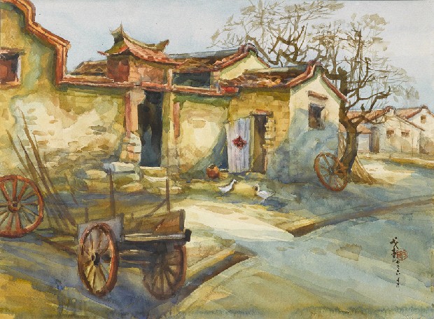 藏品:澎湖舊厝的(1)張圖片