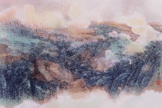 藏品:雪山圖的(1)張圖片