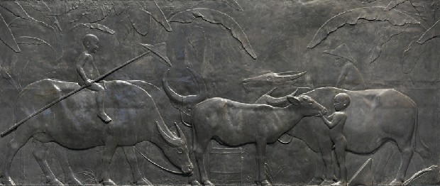 藏品:水牛群像的(1)張圖片