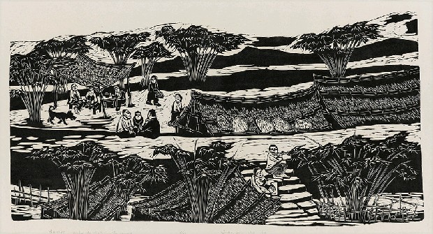 藏品:夏日竹村的(1)張圖片