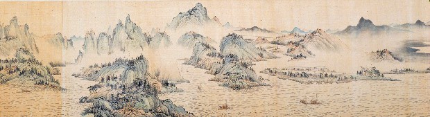 藏品:長江萬里圖的(14)張圖片