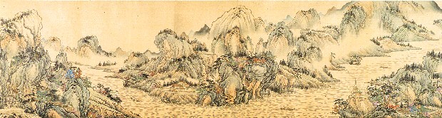 藏品:長江萬里圖的(28)張圖片