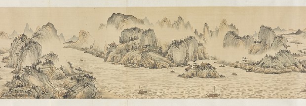 藏品:長江萬里圖的(36)張圖片