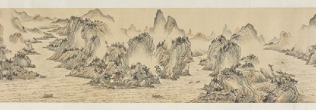 藏品:長江萬里圖的(37)張圖片