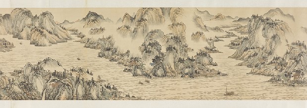 藏品:長江萬里圖的(38)張圖片