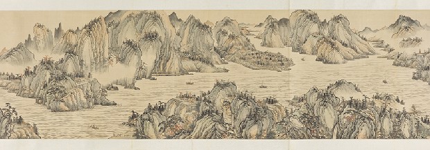 藏品:長江萬里圖的(39)張圖片