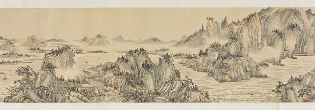 藏品:長江萬里圖的(40)張圖片