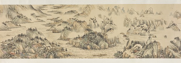 藏品:長江萬里圖的(43)張圖片