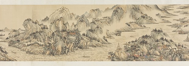 藏品:長江萬里圖的(44)張圖片