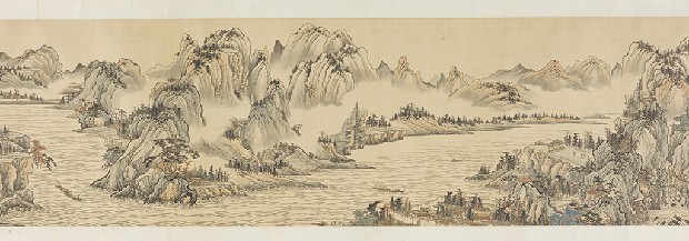 藏品:長江萬里圖的(46)張圖片