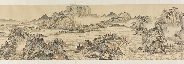 藏品:長江萬里圖的(47)張圖片