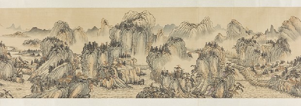 藏品:長江萬里圖的(50)張圖片