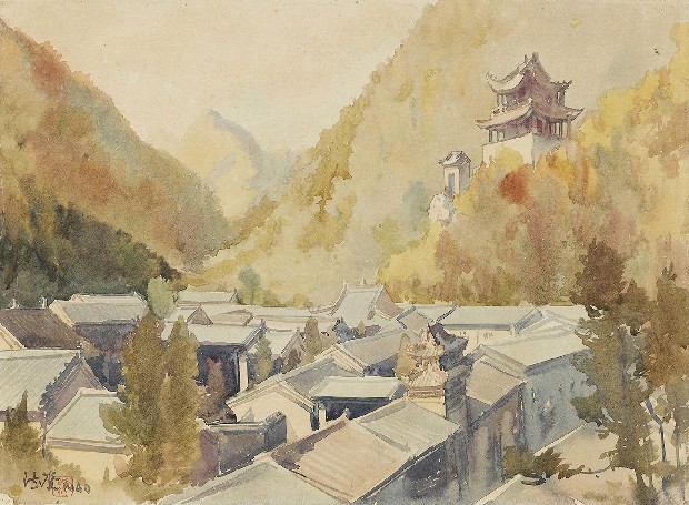 藏品:張良廟(陜南廟台子)的(1)張圖片