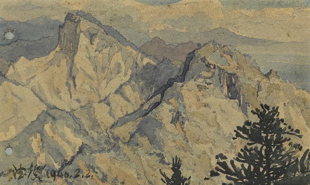 藏品:青城山遠望的(1)張圖片