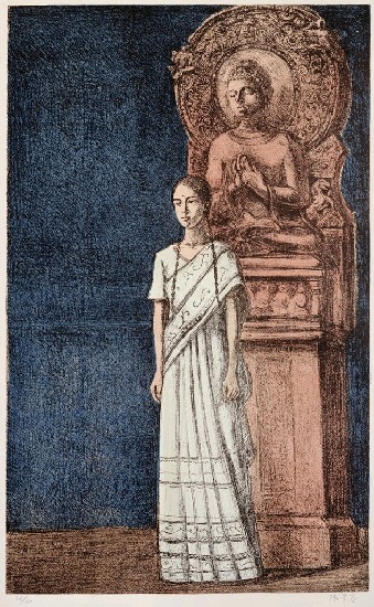 藏品:佛陀與印度女的(1)張圖片