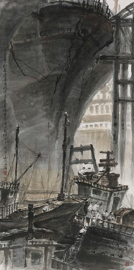 藏品:基隆碼頭的(1)張圖片