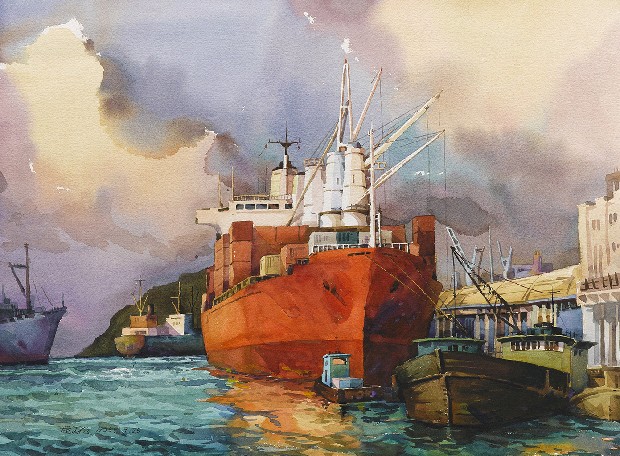 藏品:港口的(1)張圖片