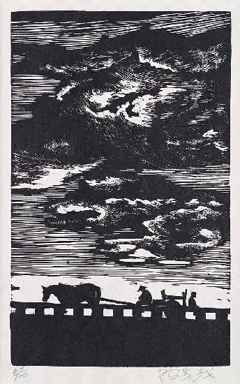 藏品:晚歸的(1)張圖片