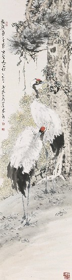 藏品:仙鶴延年的(1)張圖片